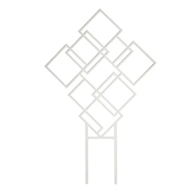 PODPÓRKA DO ROŚLIN KWADRATY BEZBARWNY