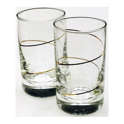 KPL. 6 KIELISZKÓW 30G *ZŁ.SPIRALA*