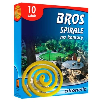 BROS-SPIRALA NA KOMARY CITRONELLA /10/