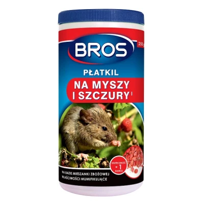 BROS-PŁATKI NA MYSZY 250G  X