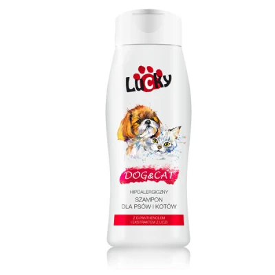 SZAMPON DLA PSA I KOTA *LUCKY DOG&CAT* 240ML