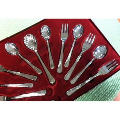 GERLACH-KPL.13SZT SZTUĆCÓW DO KAWY W PUD. *04AP*