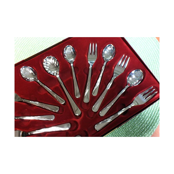 GERLACH-KPL.13SZT SZTUĆCÓW DO KAWY W PUD. *04AP*