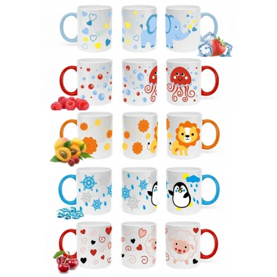 GLA-KUBEK RITA 300ML KOLOROWE ZWIERZĄTKA