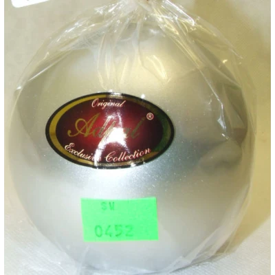 ADPAL-ŚWIECA KULA K-4 FI100 METAL SREBRNA/fiolet