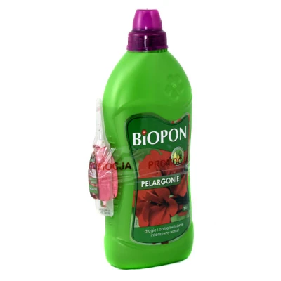 BIOPON - NAWÓZ DO PELARGONII 1L+GRATIS