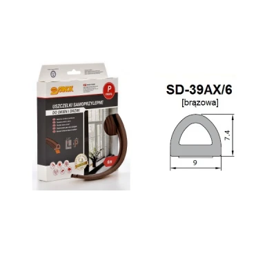 SAN-USZCZELKA *P* BRĄZ 6M SD-39AX/6-0