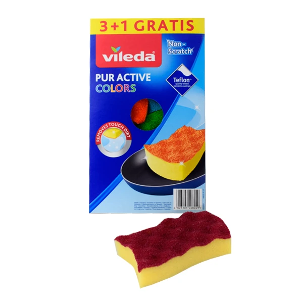 VILEDA-ZMYWAK PURACTIVE COLOR 3+1 169492