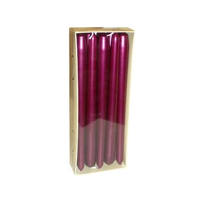 ADPAL-ŚWIECA STOŻEK H-240 METAL WIŚNIA A'10