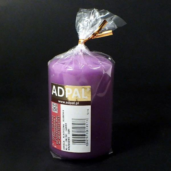 ADPAL-ŚWIECA KLUBOWA KL-3 90/58 LAKIER WRZOSOWE ŁĄKI