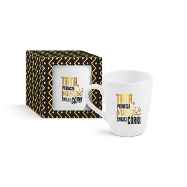 BG-KUBEK BARYŁKA 300ML *TATA PIERWSZA MIŁOŚĆ*