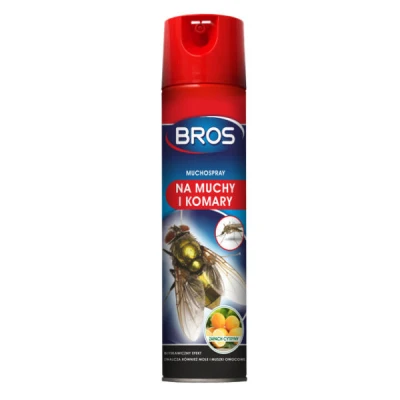 BROS-MUCHOSPRAY 400ML *ZAPACH CYTRYNOWY*