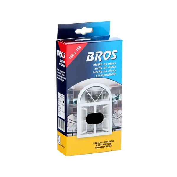 BROS-SIATKA NA OKNO 130*150 CZARNA