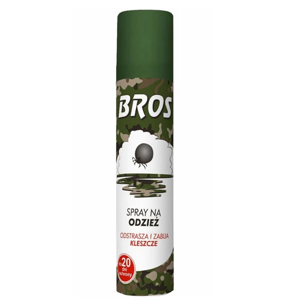 BROS-SPRAY NA ODZIEŻ - ZABIJA KLESZCZE 90ML