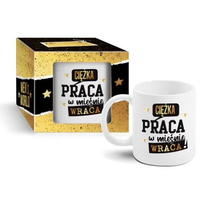 CF-KUBEK BOSS 300ML *CIĘŻKA PRACA W MIĘŚNIE WRACA*