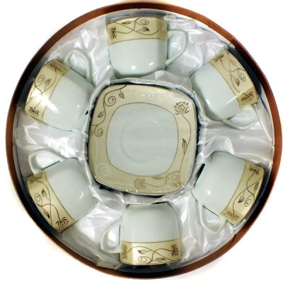 VERONI-KPL. FILIŻANEK 6+6 *MASAI*