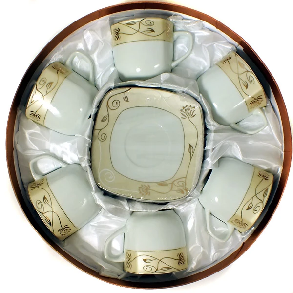 VERONI-KPL. FILIŻANEK 6+6 *MASAI*