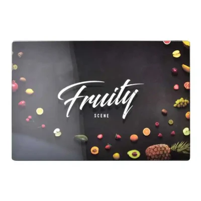 MON-DESKA SZKLANA MAŁA 20X30 FRUITY SZARA 0856