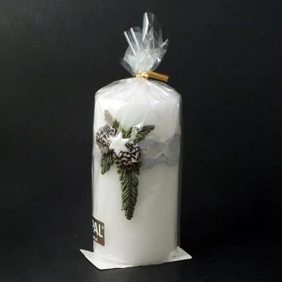 ADPAL-ŚWIECA KLUBOWA KL-4 ŚWIERKOWY ZAKĄTEK LAKIER BIAŁA