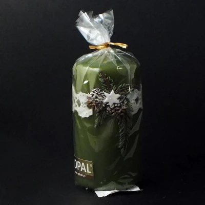 ADPAL-ŚWIECA KLUBOWA KL-4 ŚWIERKOWY ZAKĄTEK LAKIER OLIWKA