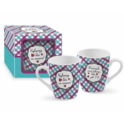 BG-KUBEK BARYŁKA 300ML *NAJLEPSZY TATA NA ŚWIECIE*