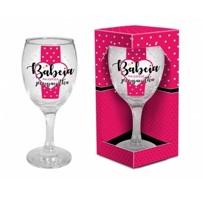 CF-KIELISZEK DO WINA 220 *BABCIA NAJLEPSZA...*