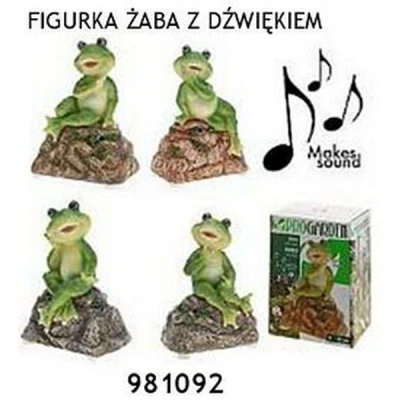 NL-FIGURKA ŻABA Z DZWIĘKIEM