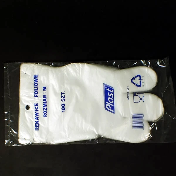 RĘKAWICE FOLIOWE HDPE A'100 *M*