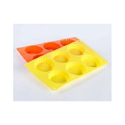 SPL-1597 FORMA SILIKONOWA 6 MUFFIN NISKICH 29X17