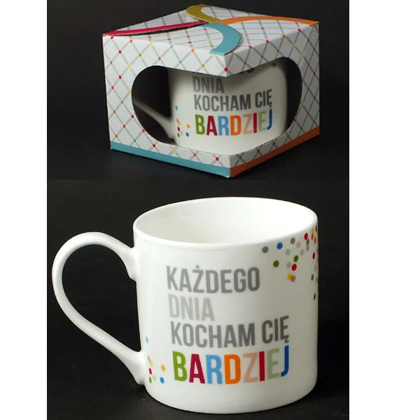 BG-KUBEK NBC SZEROKI *KOCHAM CIĘ*