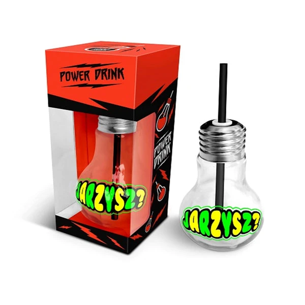 BG-SZKLANKA ŻARÓWKA 400ML *JARZYSZ*