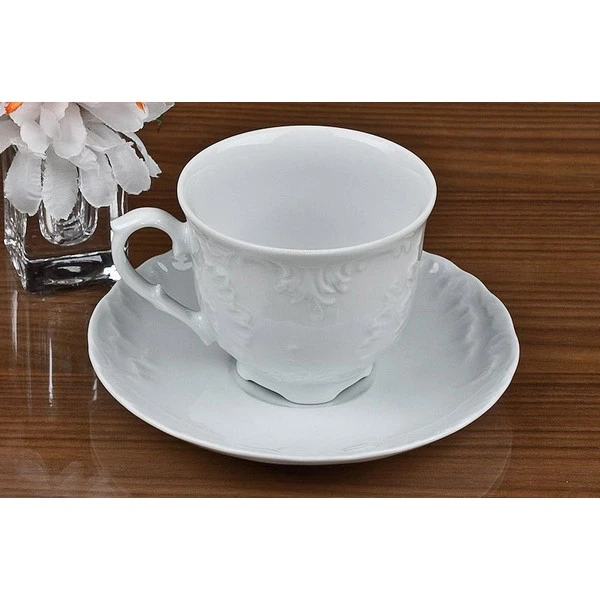 ĆMIELÓW-0001-FILIŻANKA+SPODEK 0,25 *ROCOCO CLASSIC*