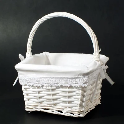 DM-KOSZYK WIKLINOWY KWADRAT BIA LY TS 255 PC-4