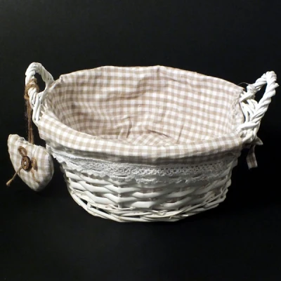 DM-KOSZYK WIKLINOWY OKRĄGŁY Z USZAMI DM16A014