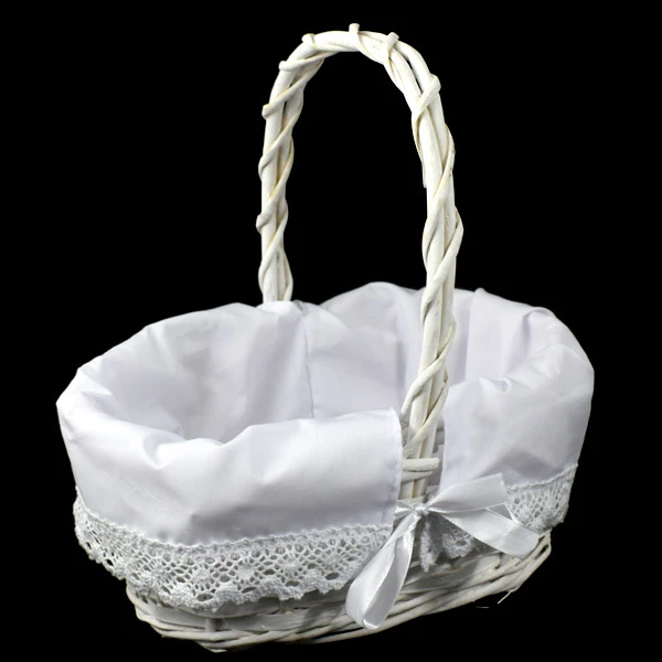 DM-KOSZYK WIKLINOWY OWALNY Z RĄCZKĄ I FALBANKĄ