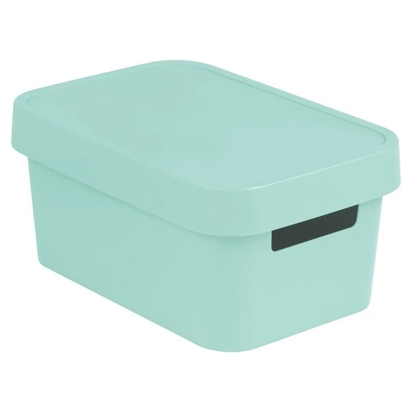 KET-POJEMNIK PEŁNY *INFINITY* 4,5L Z POKRYWĄ  MIĘTA YUCCA 241851