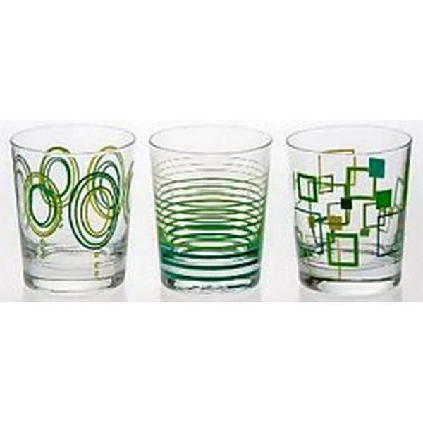 KROSNO-KPL.3 SZKLANEK NISKICH *1010* DECOLINE