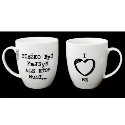 LUB-KUBEK 38 FILIP 6606G CIĘŻKO BYĆ FAJNYM