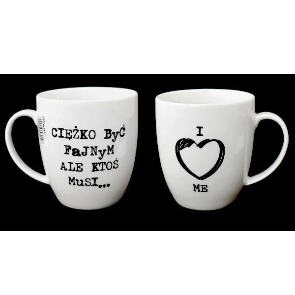 LUB-KUBEK 38 FILIP 6606G CIĘŻKO BYĆ FAJNYM