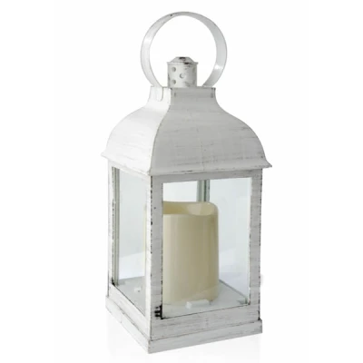 MON-LATARNIA ZE ŚWIECĄ LED 7599