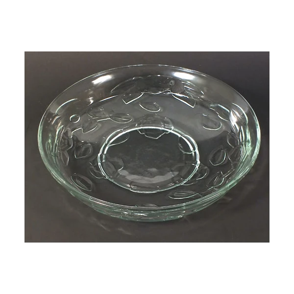 MON-SALATERKA SZKLANA 29CM *ROSA* NISKA