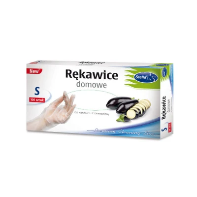 STELLA-RĘKAWICE DOMOWE DO KONTAKTU Z ŻYWNOŚCIĄ *S* A'100