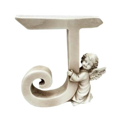 TOM-FIGURKA ANIOŁEK 13CM LITERA *J* AZ41