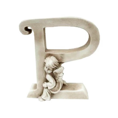 TOM-FIGURKA ANIOŁEK 13CM LITERA *P* AZ47