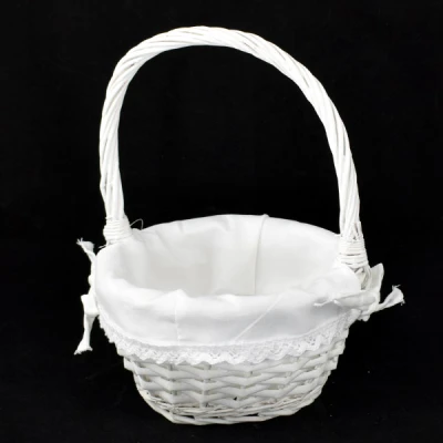 WK-KOSZYK WIKLINOWY BIAŁY LY-624-S