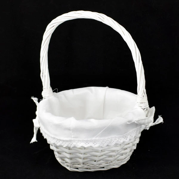 WK-KOSZYK WIKLINOWY BIAŁY LY-624-S