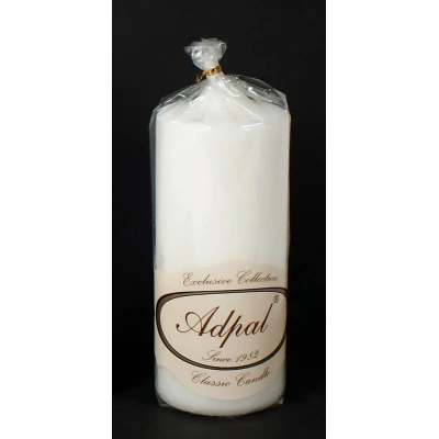 ADPAL-ŚWIECA KLASYCZNA MATOWA BIAŁA 200/80