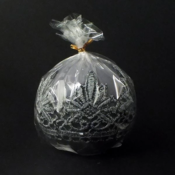 ADPAL-ŚWIECA KULA K-4 LAKIER KORONKA STALOWE MAGNOLIE