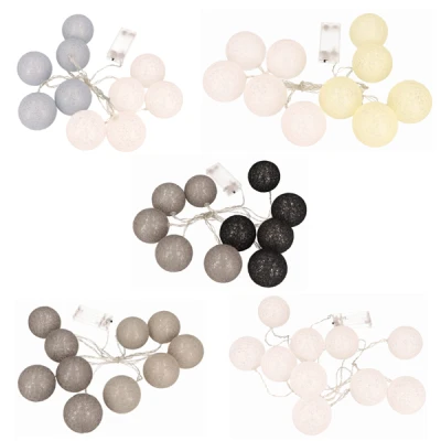 AST-LAMPKI *COTTON BALLS* 10 LED  ASG40482