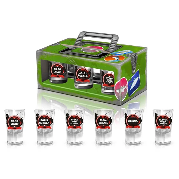 BG-ZESTAW 6 KIELISZKÓW RYBACKICH 35ML